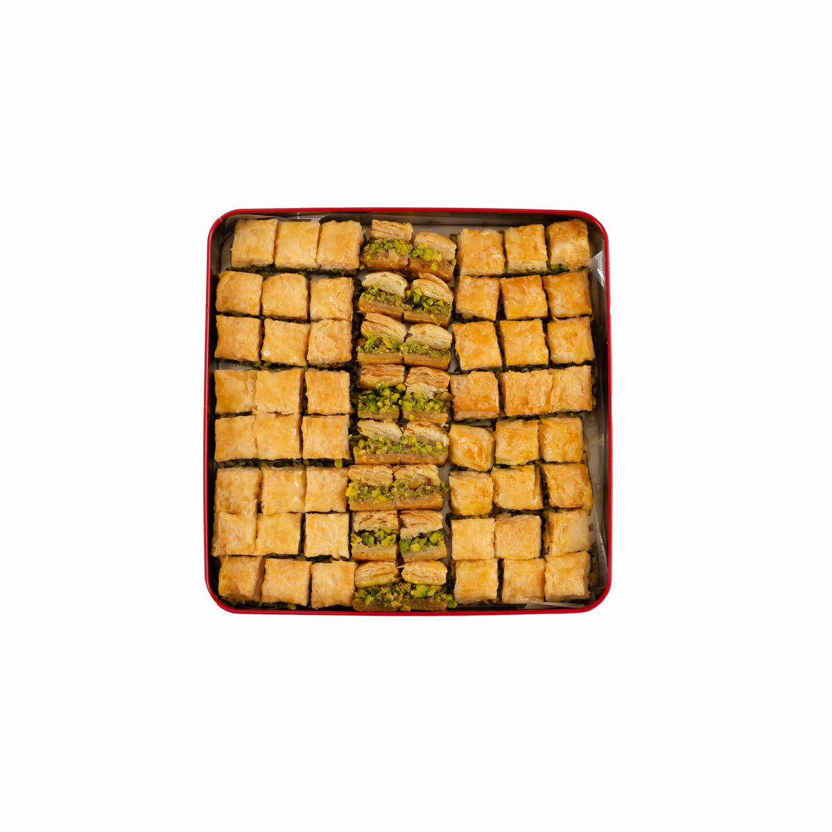 Pistachio Baklava 1KG Tin